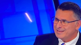 גדעון סער בריאיון, צילום: מסך קשת 12